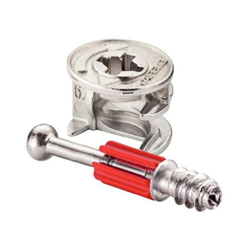 Conjunto Minifix Con Tapa Para Placa 15mm X 100u Häfele 1