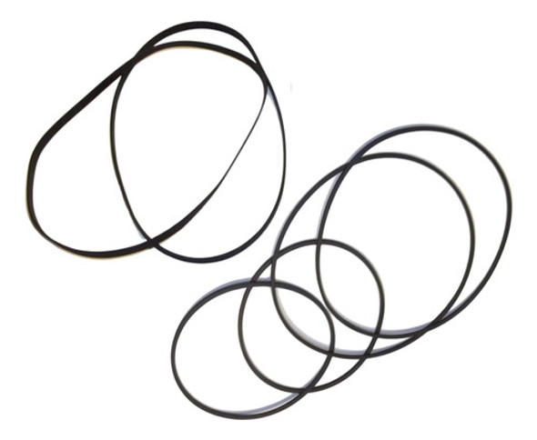 Kit De 6 Correas Aiwa Nsx-t19 (casetera Y Compactera) 0