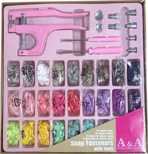 Alicate Pressão 3em1 Prega Botão Plástico Tictac Metal Ilhós 0