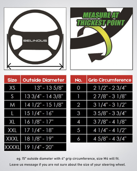 Belinous - Funda De Cuero Con Cordon Para Volante De Automov 1 Belinous - Funda De Cuero Con Cordon Para Volante De Automov 1