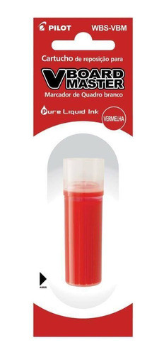 Refil Reposição P/ Quadro Branco Vermelho -pilot Wbs-vbm 0