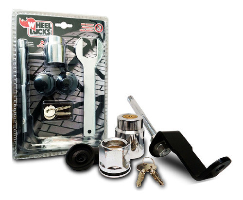 Kit Antirrobo Rueda De Auxilio Wheel Locks Chevrolet S10 0