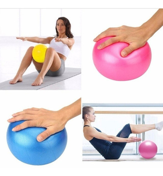 Pelota Chica Pilates Gym Yoga Rehabilitacion 21 Cm 6c 0