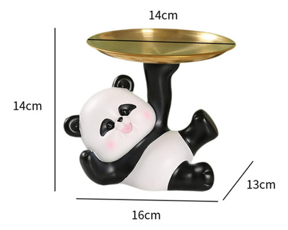 Bandeja Em Forma De Panda, Placa De Armazenamento, 1 Bandeja Em Forma De Panda, Placa De Armazenamento, 1