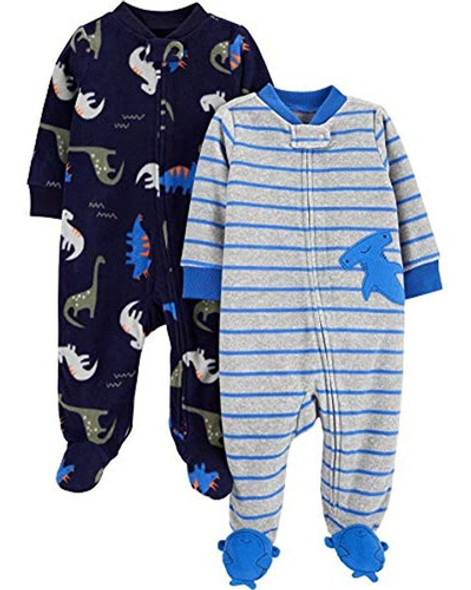 Simple Joys By Carter's Baby Boys 'fleece Footed Sleep And P 0 Simple Joys By Carter's Baby Boys 'fleece Footed Sleep And P 0