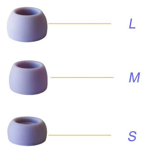 Almohadillas Para Auriculares Galaxy Buds Pro - Violeta 1