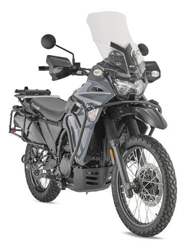 Parabrisa Elevado Givi Kawasaki Klr 650 G3 Moto Delta 1