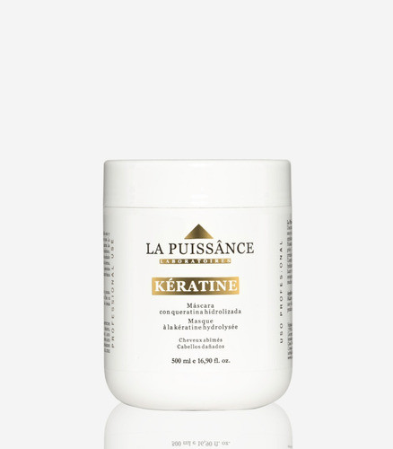La Puissance Keratina Shampoo + Acondi 1000 Ml + Máscara 1