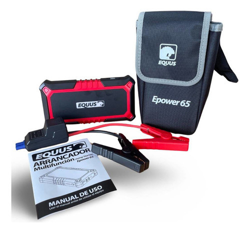 Arrancador De Autos Y Cargador Equus Epower-65 12.000mah - S 1