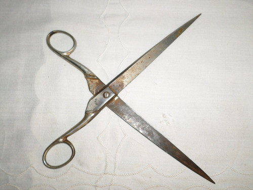 Antiguas Tijeras De Costura Haydee Italy Y Euzkadi Ind. Arg. 1