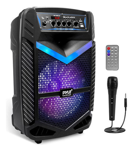 ~? Sistema De Altavoces Pyle Portable Bluetooth Pa - 600w Al 0