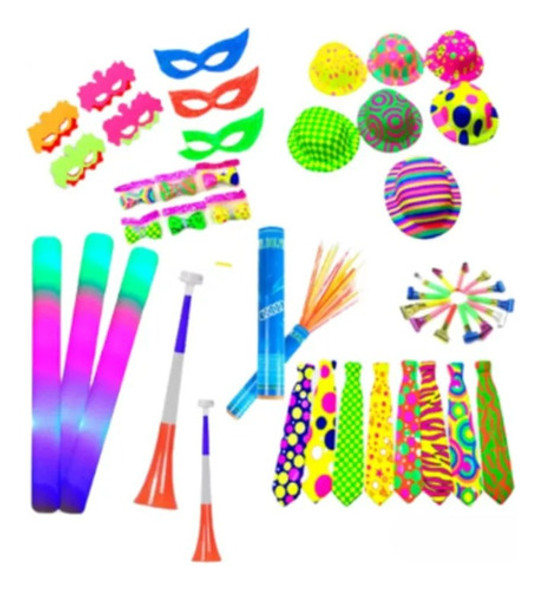 Combo Para Fiesta 15 Personas Cotillón Fiesta 0