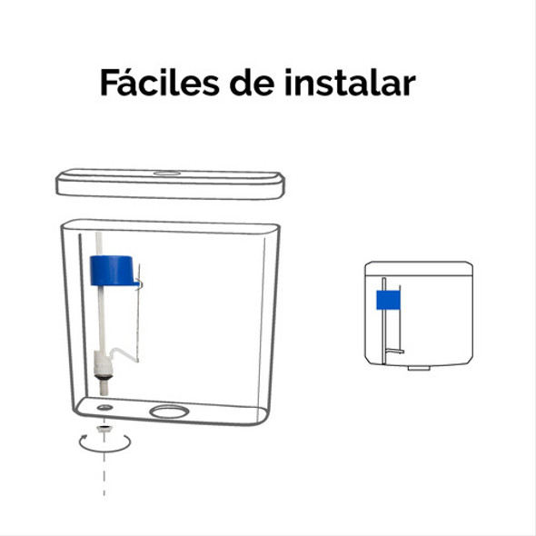 Valvula Entrada De Agua Para Deposito Universal Ideal 42000 1