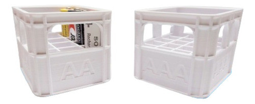 Porta Pilas - Cajón De Cerveza 3d 0