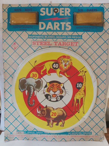 Tablero Metálico De Dardos Infantil Zona Retro Juguetería 0