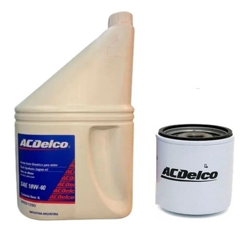 Filtro Aceite Chevrolet Classic 1.4 + Aceite Semisint Acdelc 0