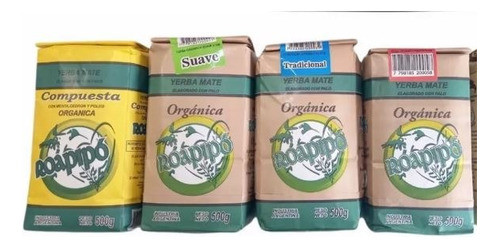 Yerba Roapipó Orgánica X 500 Grs Pack De 6 Unidades 0
