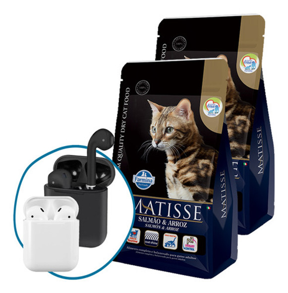 Alimento Matisse Salmón & Arroz Gato Adulto 15 Kg + Regalo 0