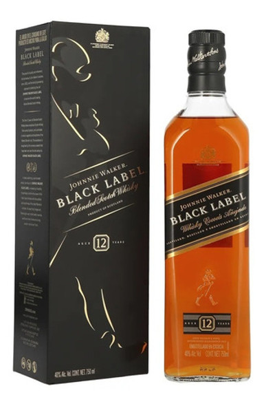 Whisky Importado Johnnie Walker Black 750ml Berlin Bebidas 0