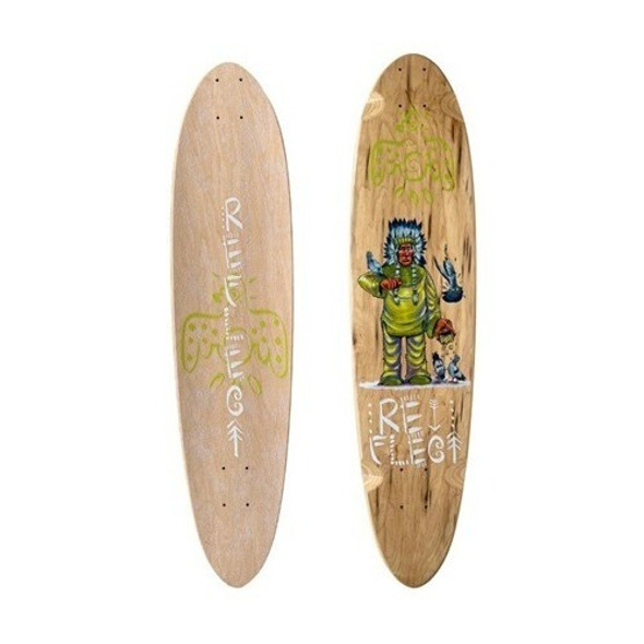 Shape Reflect Longboard Pintail 36 Lixa Transparente Feeding 1