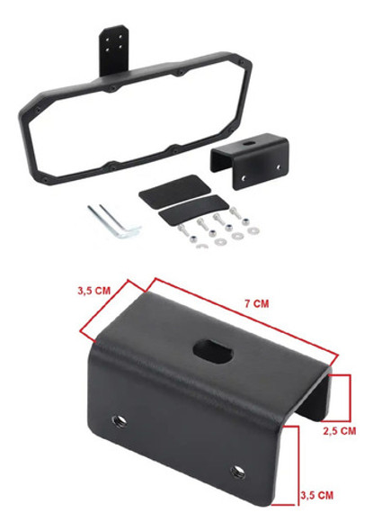 Espejo Retrovisor Central Universal Utv Lancha Cf Gamma 1
