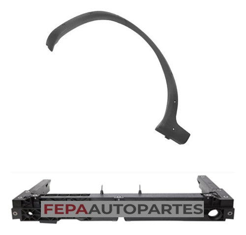 Moldura Guardabarro Delantero Fiat Strada Working 2004 / 07 0