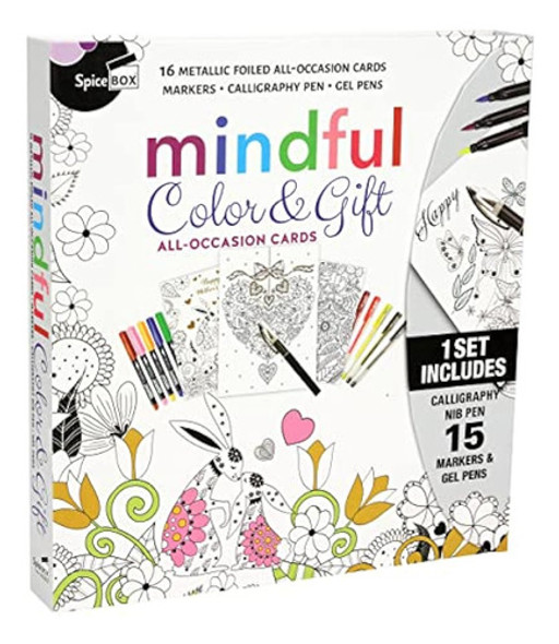 Sketch Plus Spicebox Mindful Color And Gift All-occasion Car 0