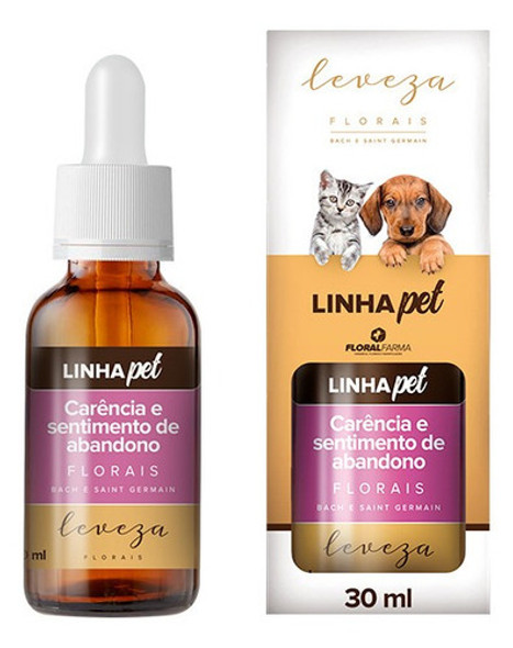 Carência E Abandono Floral De Bach E Saint Germain Linha Pet 0