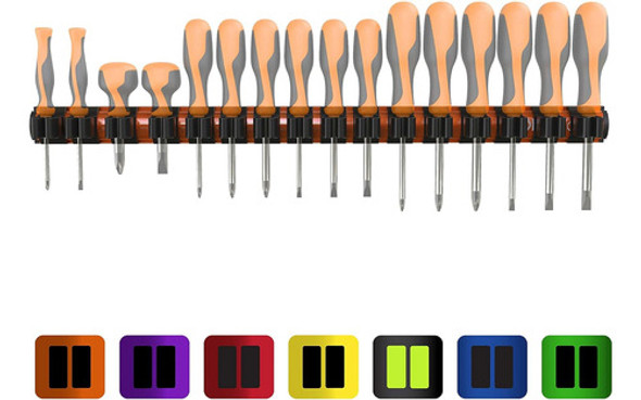 Organizador Destornilladores Garage.magnético.hasta 16 Unid. 0