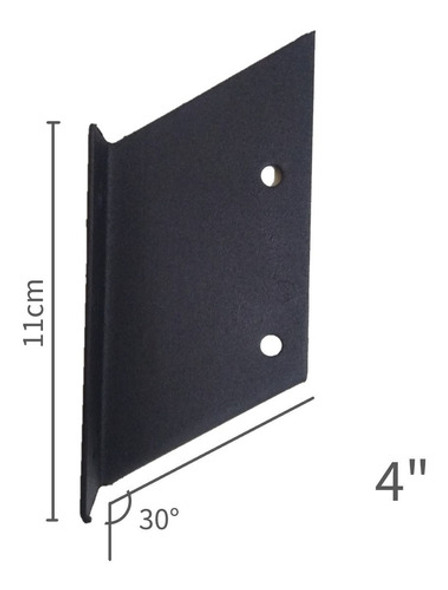 Soporte Tirante 2x4 Inclinado Invertido 30° Viga Techo 4 1