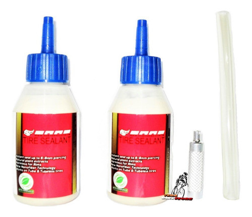 Kit Líquido Sellador Sars Cubiertas Bicicleta Tubeless Ready 0