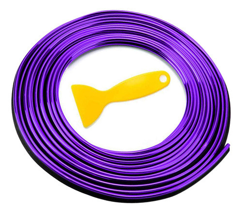 2 Tiras De Moldagem De Roxo 3 Metros Opções Roxo 3 Metros 1