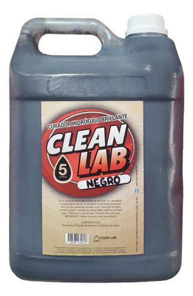 Curador Hidrofugo Brillante Negro Concentrado X 5 Lts. X 3 U 0