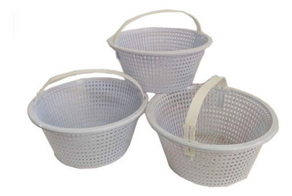 Canasto Con Manija Para Skimmer Vulcano X3 Unidades 0