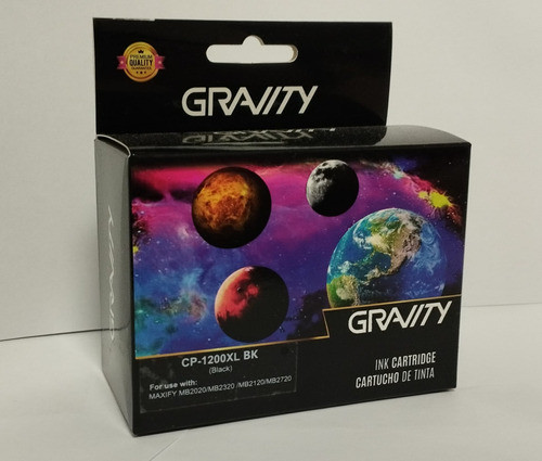 Cartucho Negro Comp Tinta 1200xl P/ Canon Mb-2020 1