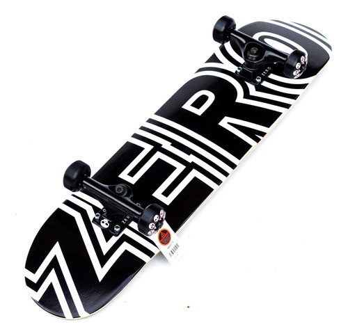 Skate Zero Maple Bold Logo Estampado - Negro Full Black 7.5 0