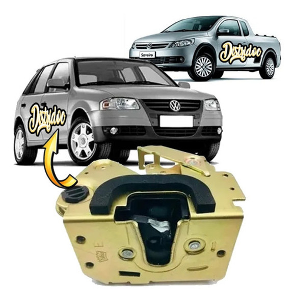 Cerradura Puerta Vw Gol Saveiro 1999/2014 5p Delante Derecha 0
