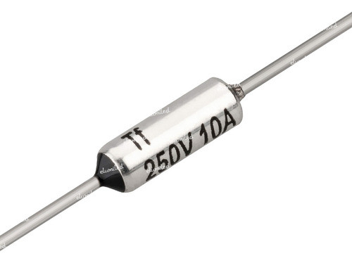 4 Fusibles Protector Térmico Axial 184ºc 10a 250vac 0