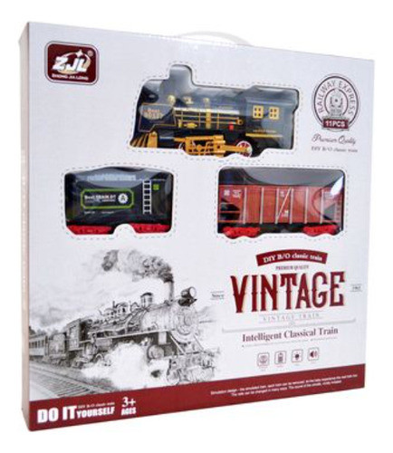 Pista De Tren Con Luz Y Sonido En Caja 34.5x33cm - 53275 0