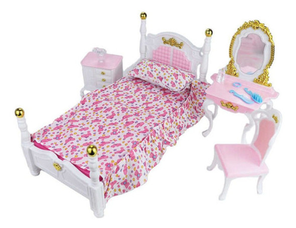 Juego El Dormitorio Con Accesorios Para Muñecas Gloria 0