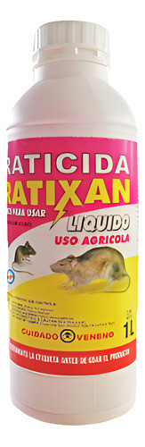 Raticida Ratixan Líquido Listo Para Usar 1l 0