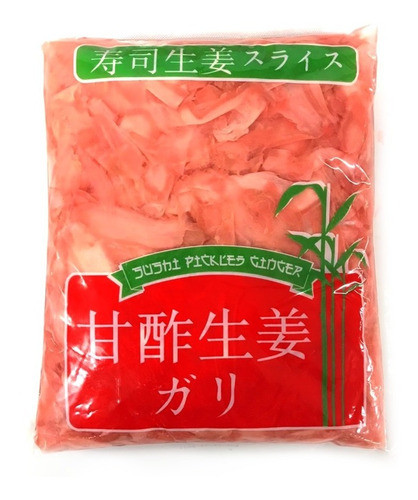Caja 10u Jengibre Sushi Natural / Rosa 1,3 Kg + Env. Incluid 1