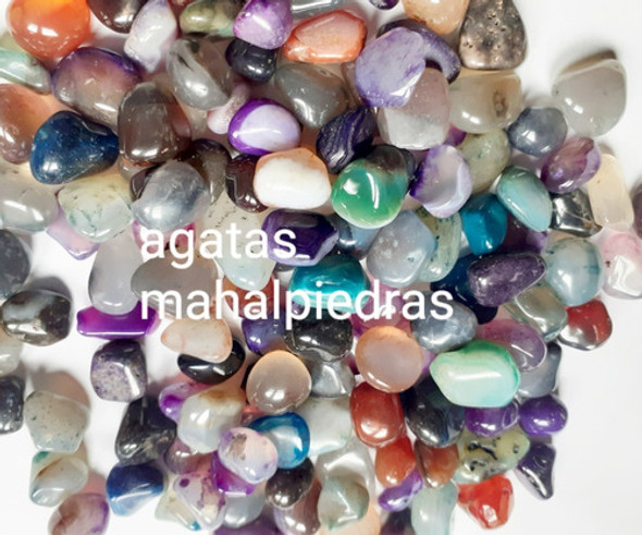 Agata X 2 U Piedras Semipreciosas  -mahalpiedras 1