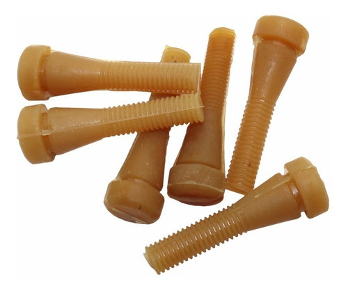 Dedo Borracha Para Depenadora 6,2cm Flexivel 30 Unidades 0