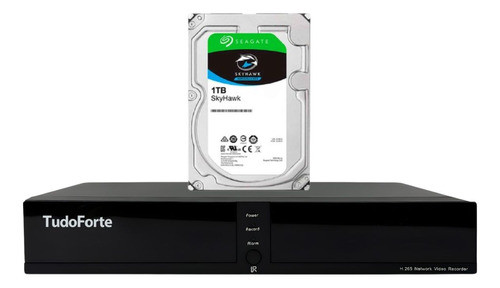 8 Ch Dvr 1080p Híbrido Full Hd Xmeye Stand Alone 1tb Skyhawk 0