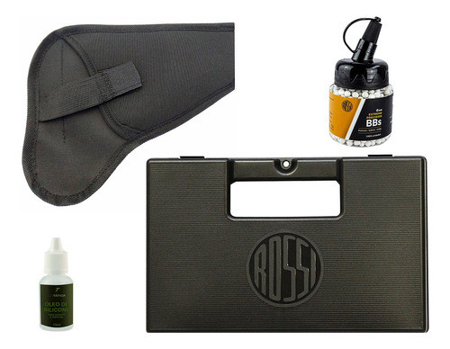 1000 Bolinhas P/ Pistola Airsoft 6mm + Case + Coldre + Óleo 0