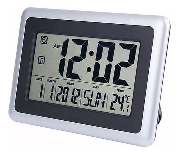 Digital Lcd Reloj Cocina Pared Alarma Snooze Cabecera Mesa R 0