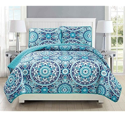 Mk Collection Twin/twin Extra Long 2pc Colcha Cubrecama Acol 0