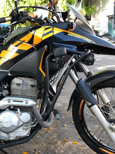 Protetor De Carenagem E Motor Xre 300 + Afastador De Alforge 1