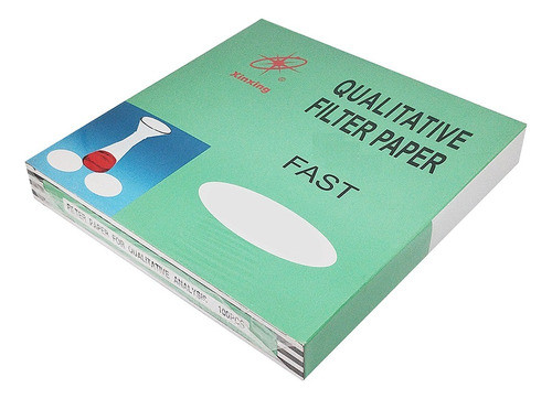 Papel Filtro 101 Cualitativo Rapido 180mm X100u 1